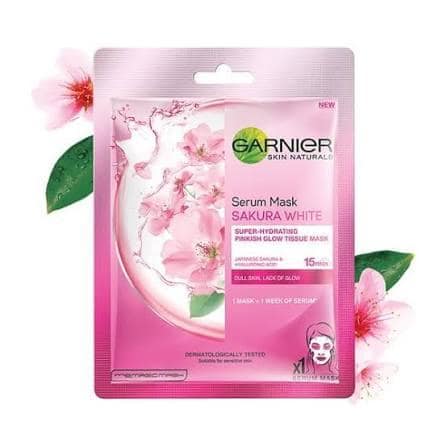 GARNIER SAKURA SERUM FACEMASK 32GM