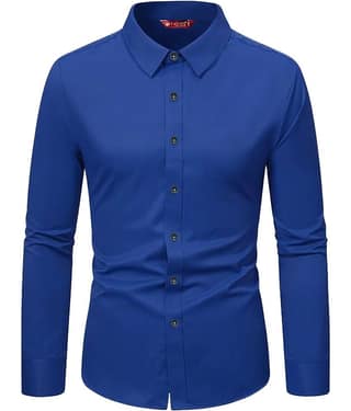 Yugnik Cotton Blend Slim Fit Full Sleeves Men's Formal Shirt - Mint Green ( Pack of 1 )