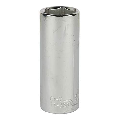 STANLEY STMT73336-8B 1/2-inch 23mm Chrome Vanadium Steel 6 Point Deep Socket (Silver) view 3