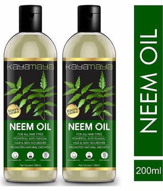 Kayamaya Anti Dandruff Neem Oil 200 ml ( Pack of 2 )
