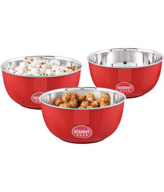 Kitcorner Steel Mixing Bowl 3 Pc