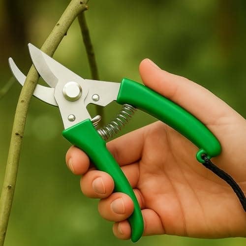 Kraft Seeds Plant Cutter for Garden with Premium Stainless Steel Lock, Sharp Edges - Tree Cutter Tools & Gardening Tools, Grass Trimmer, Shear Cutting, Pruner for Plants and Leaves, Heavy Duty Cutter view 2
