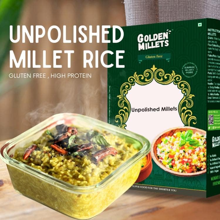Golden Millets Little Millet Rice, High protein & fiber rich (500gms,pack of 2) view 4