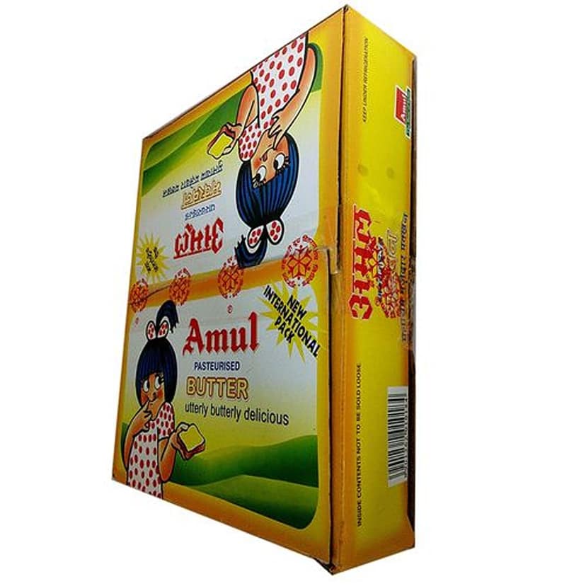 Amul Pasteurised Butter Chiplets, 1 Kg (100 Pcs X 10 G Each) view 2