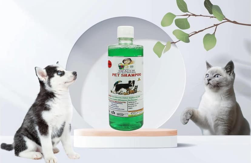 SWACCH PET Shampoo (500ml) Neem Alovera view 2