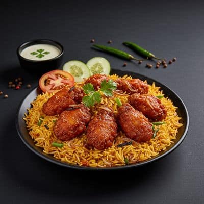 Chilli Chicken Biryani