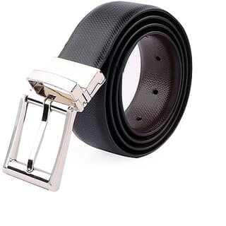 MCS Men Black, Brown Artificial Leather Belt