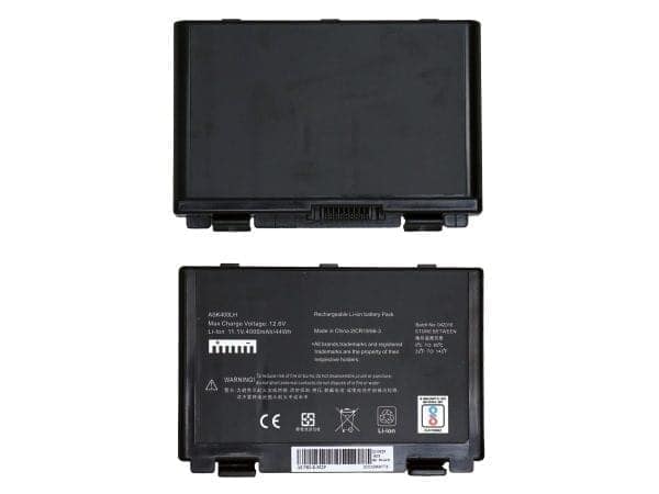 Laptop Battery For ASUS A 32 – F 82 BLACK / K 40, 11.1V 6 Cells 4400mAh – Compatible