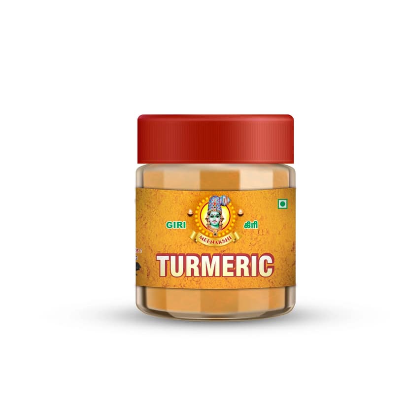 Giri Turmeric Powder - 50 Gms | Haldi Powder | Yellow Colour | Manjal Thool for Pooja