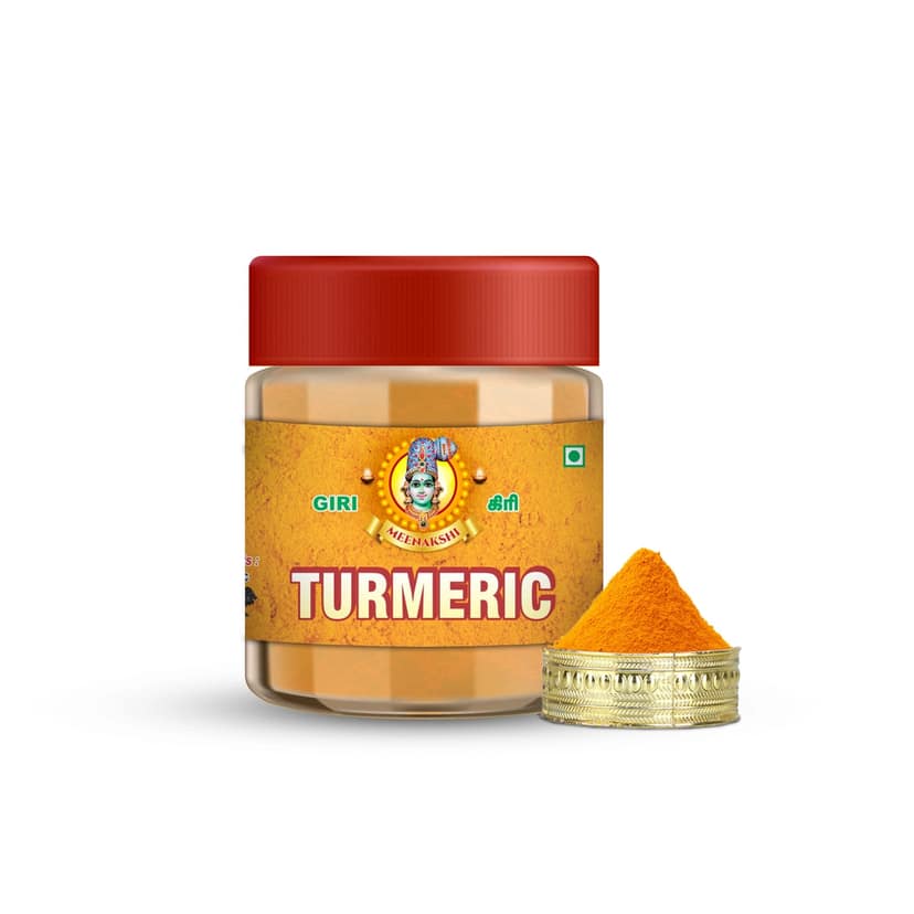 Giri Turmeric Powder - 50 Gms | Haldi Powder | Yellow Colour | Manjal Thool for Pooja view 2