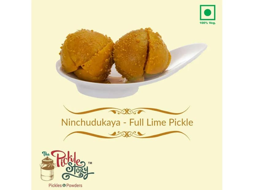 Full Lime (Ninchudi) Pickle 200 Grams view 3