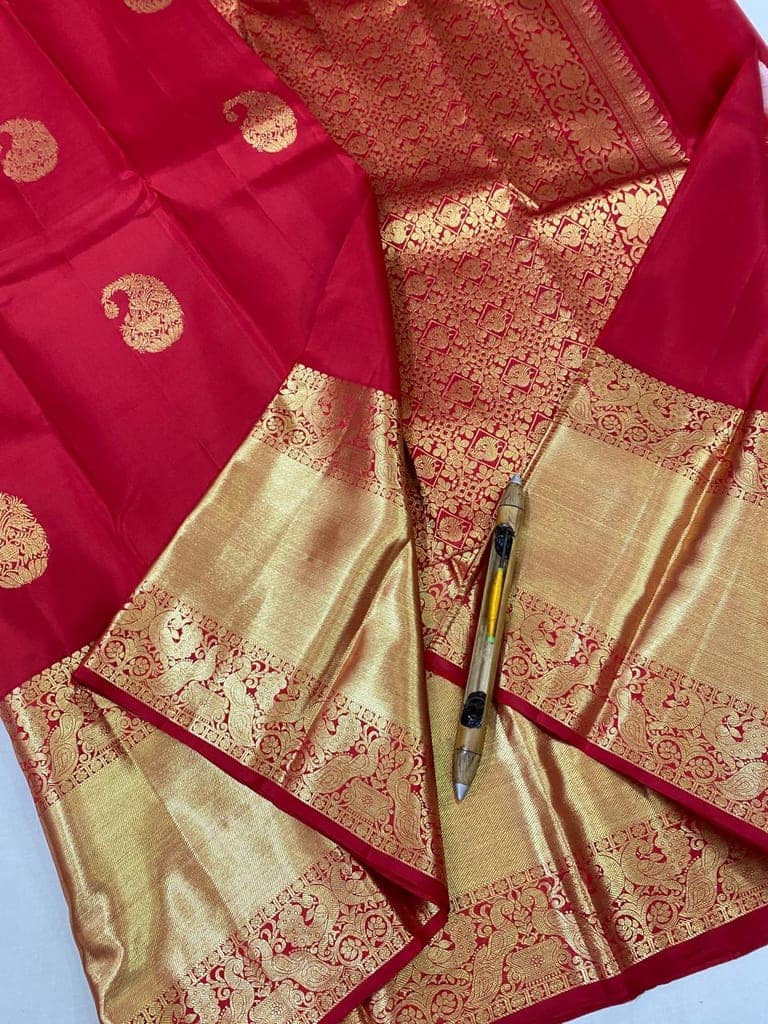 Kanchipuram pure silk sarees view 2
