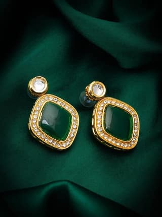 Morison Golden Sphere Earrings Minimalism Meets Elegance
