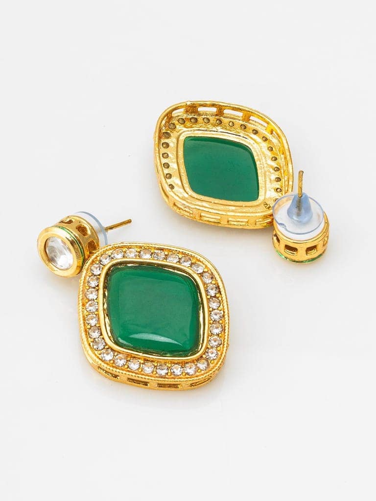 Morison Golden Sphere Earrings Minimalism Meets Elegance view 2