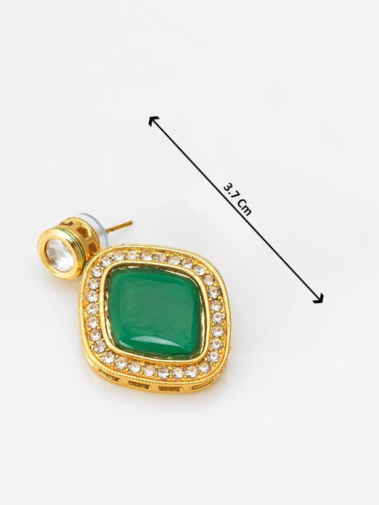 Morison Golden Sphere Earrings Minimalism Meets Elegance view 3