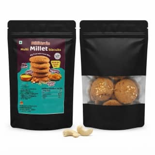 MilliGrain Multi Millet Biscuits Pack of 1 x 100g