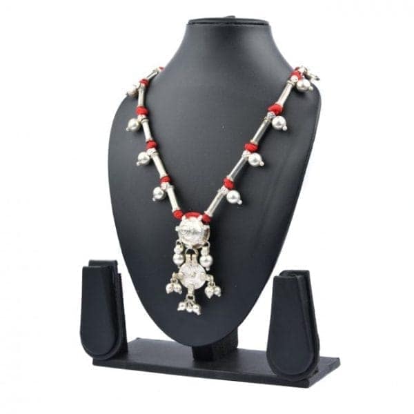 Tribes India Ghungroo Ball Nali Haar Necklace Multi-Color view 2