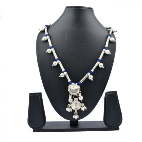 Tribes India Ghungroo Ball Nali Haar Necklace Multi-Color view 5