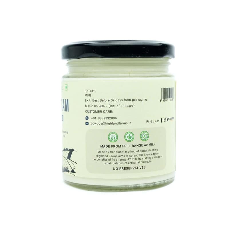 A2 Milk Fresh Cream 200G view 2