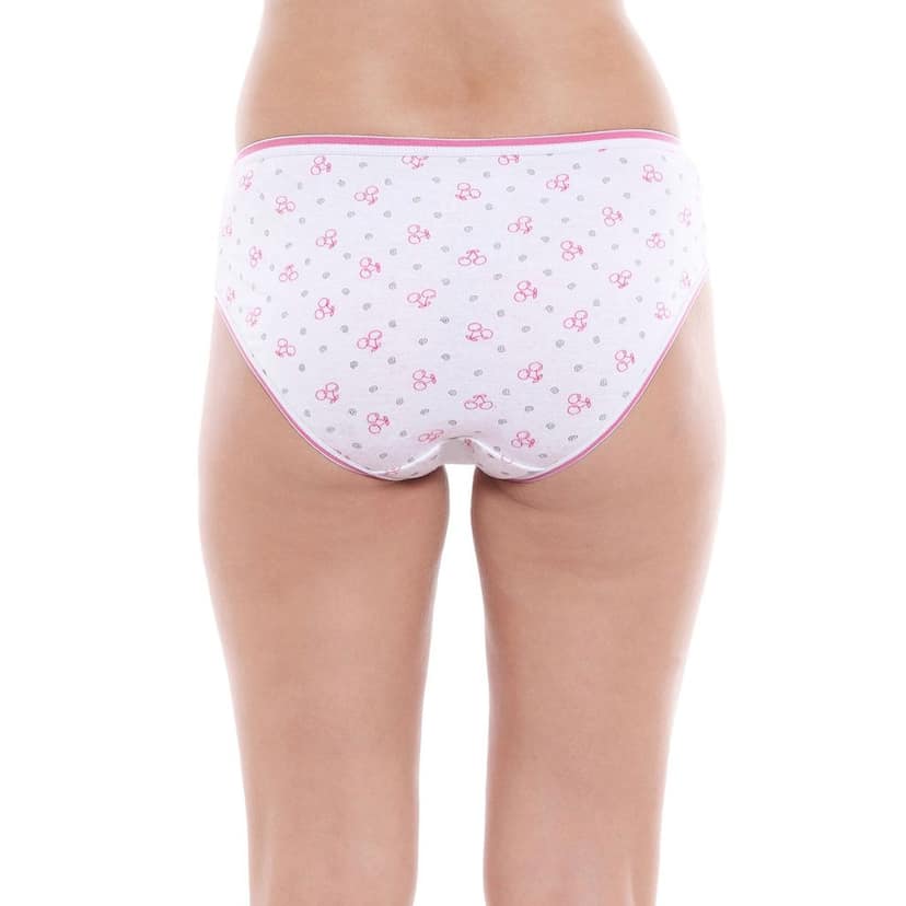 Bodycare women's combed cotton assorted Hipster Panty Pack of 6 ( E200-D ) view 6