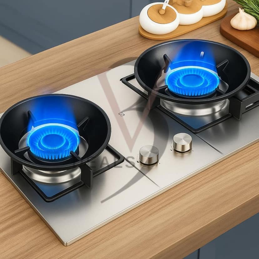 V3Deals Premium Gas Saver Stand – LPG Stove Burner Support, Energy Saving Trivet with Windproof 4-Leg Design, Heavy Duty 0.7mm Metal view 8