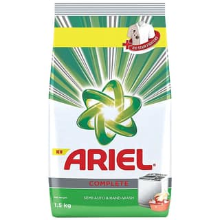 Ariel Complete Detergent Washing Powder, 1 Kg Get 500 G Free