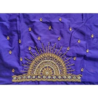 OMSAIFAB Cotton Silk Self Design Blouse Material view 2