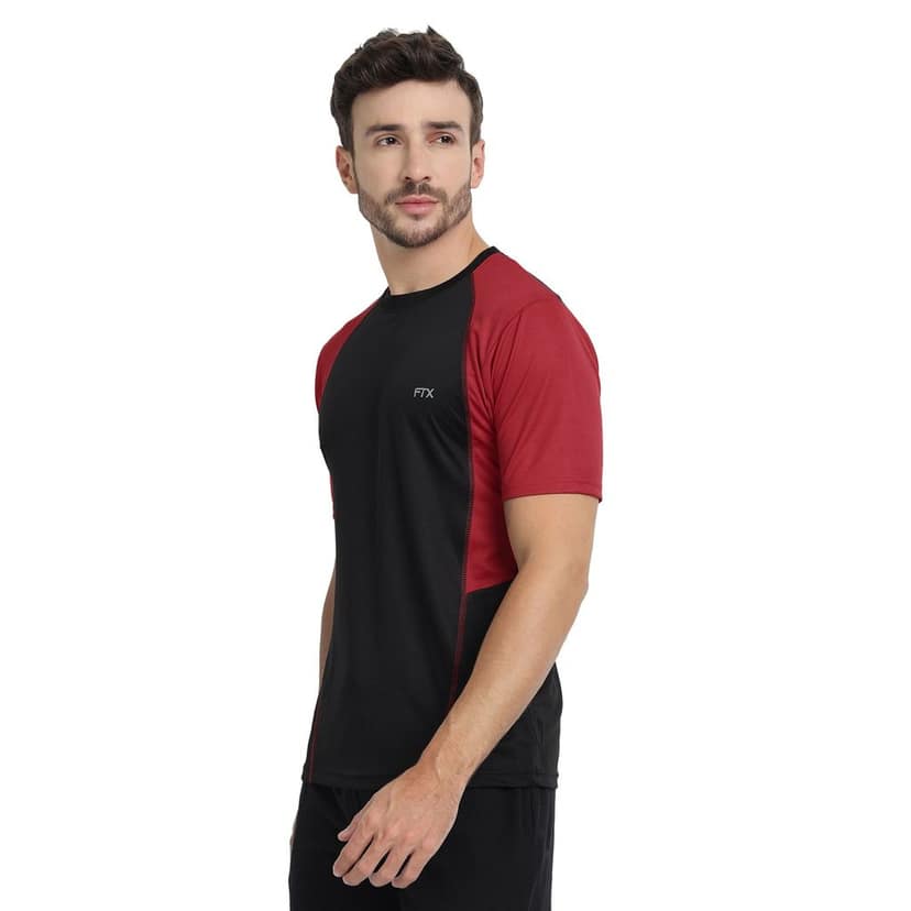 FTX Men Drifit Colorblock Half Sleeve Tshirt view 4
