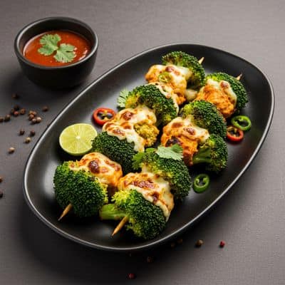 Cheese Broccoli Tikka