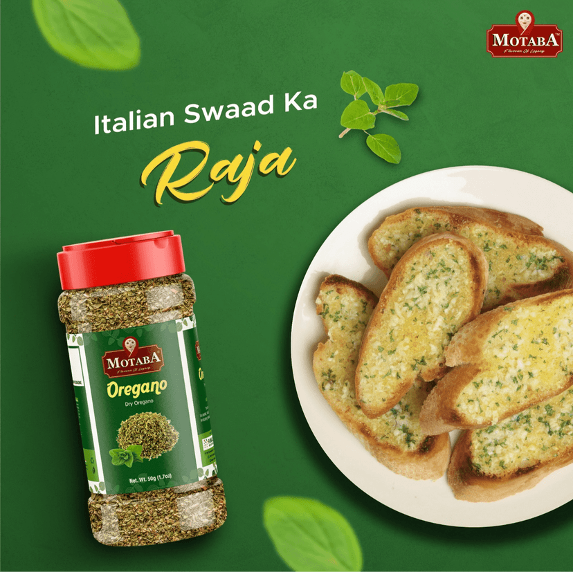 MOTABA Masala All In One Dry Oregano Seasoning Masala Flakes & Pizza-Pasta Seasoning Powder, 50 gm Each - Pack of 2 view 2