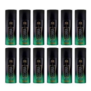 ST.JOHN Sports Deodorant Body Spray for Long Lasting Protection 50ml (Pack of 12)