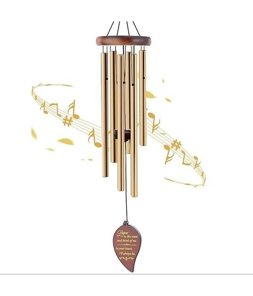 KRAMOX WIND CHIMES BELL Aluminium Rod Indoor Windchime Pack of 1