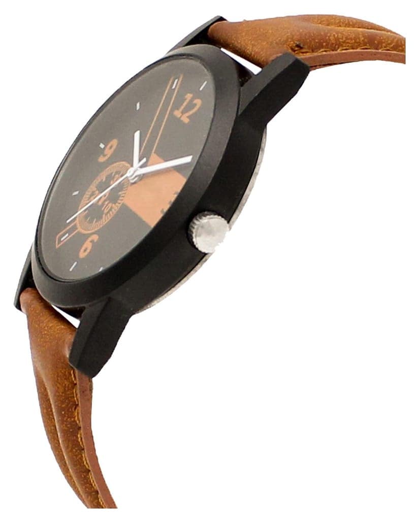 Multicolor Simple Look Analog Watch for Men LR01 view 3
