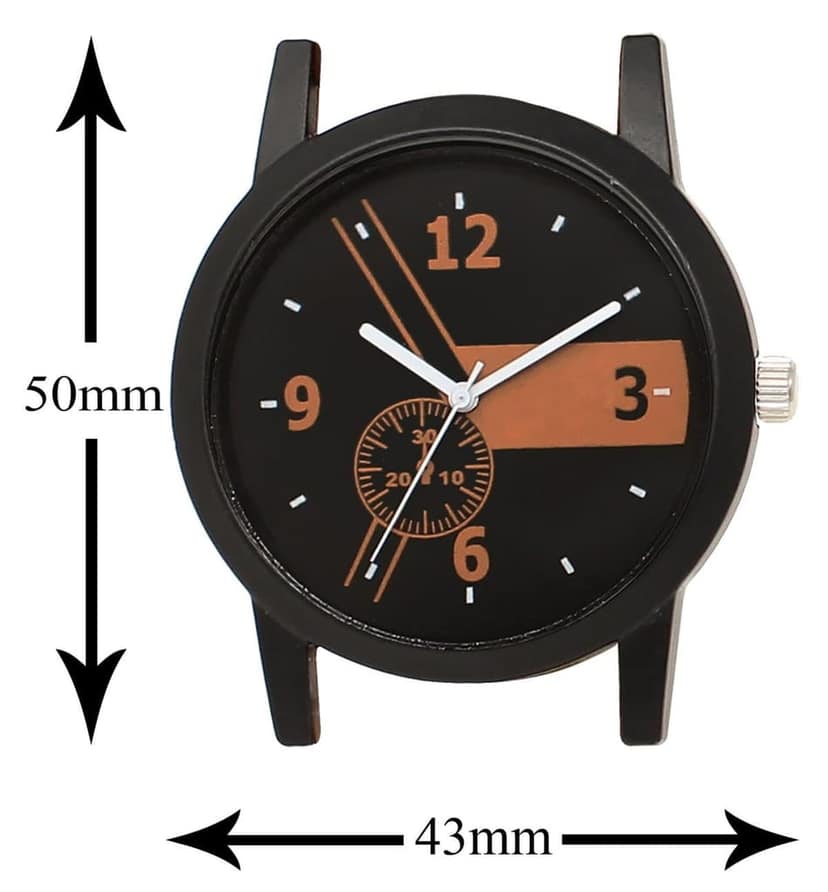 Multicolor Simple Look Analog Watch for Men LR01 view 4