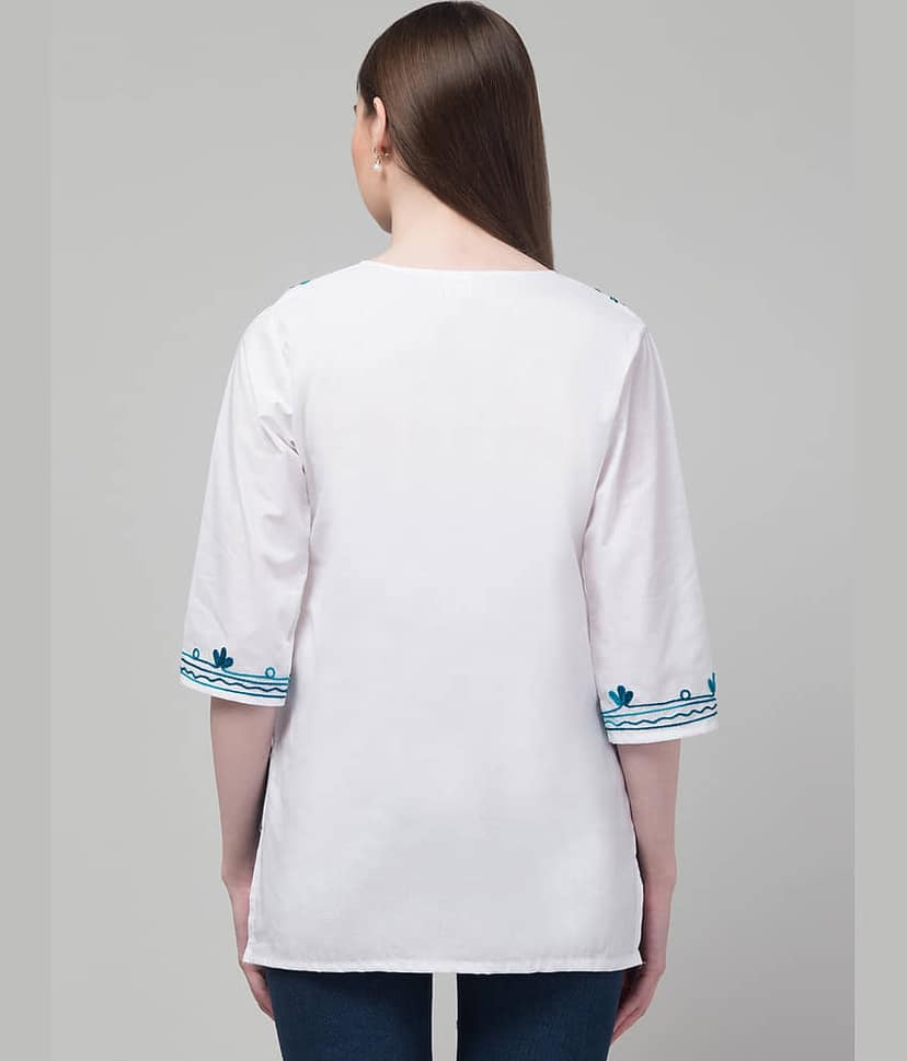 Rayon Short Kurti For Women (Pack of 1) view 2