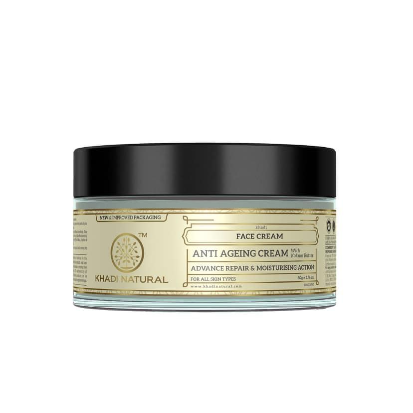 Khadi Natural Herbal Anti Ageing Cream - 50gm