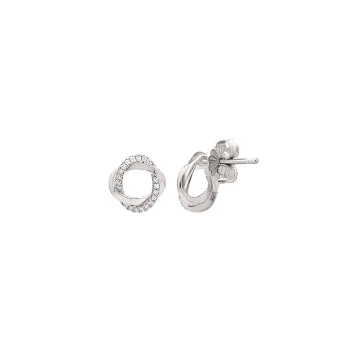 Silver Allure Earrings view 5