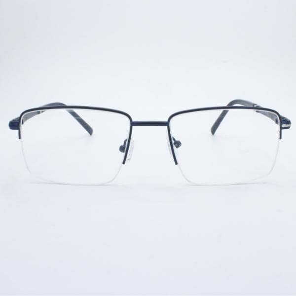 Lensoz Elite X Luxe Half Rim Rectangle - Medium - Master Blue view 2