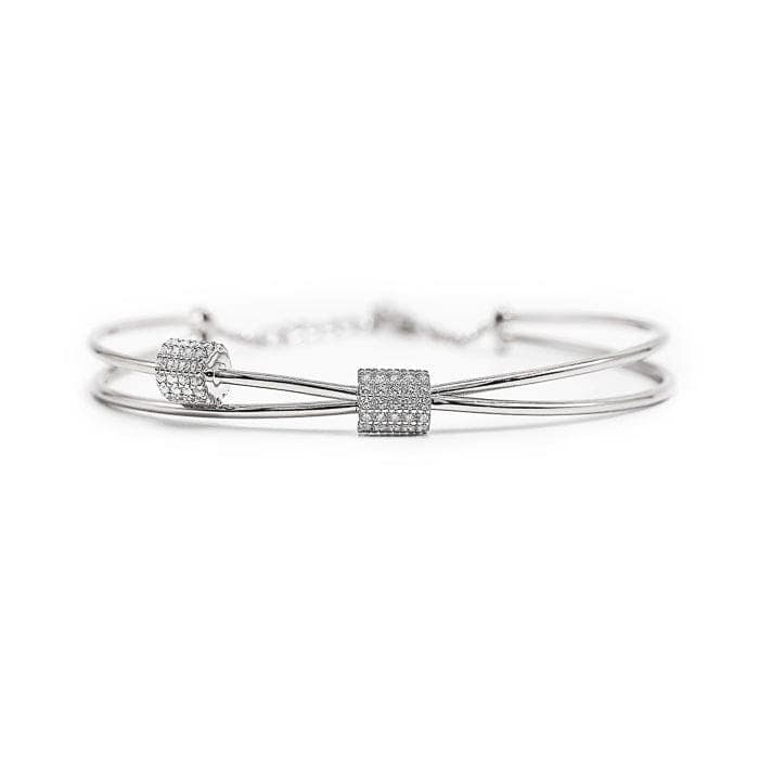 Silver Alligned Kada view 6