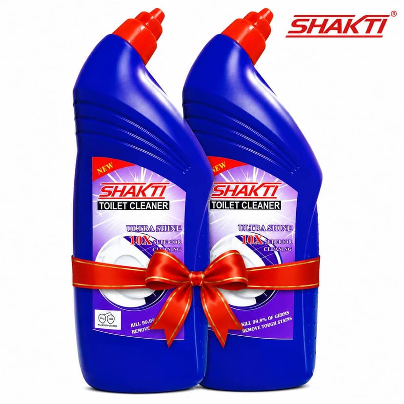 SHAKTI Toilet Cleaner 1 Ltr - 2 Pcs Combo view 3
