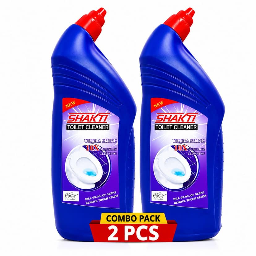 SHAKTI Toilet Cleaner 1 Ltr - 2 Pcs Combo view 7