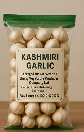 Kashmiri Garlic - Premium Quality | Breng Vegetable Producer