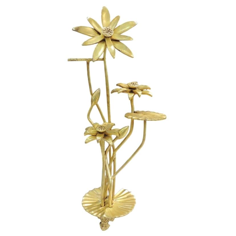 Brass Decorative Flower Showpiece, Height : 32 Inch (BSMAS1938 C) view 2
