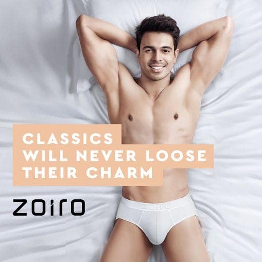 Zoiro Men's Soft Classic Pack of 2 Briefs view 2