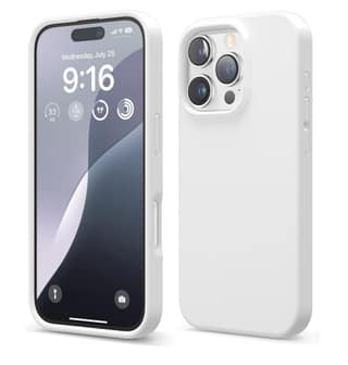 LIRAMARK Liquid Silicone Soft Back Cover Case for Apple iPhone 16 Pro Max (6.9 inch)