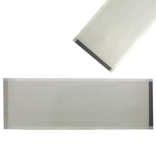 60 Pin 0.5mm Pitch 100mm Same Side Connection FFC Ribbon Flexible Flat Cable (Silver)