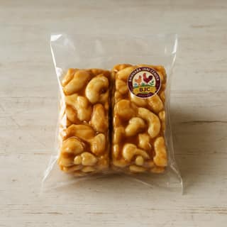 Baisnaba Jani Center's cashew chikki