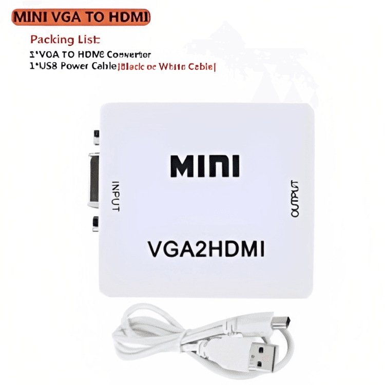 XBLAZE VGA TO HDMI CONVERTER WITH AUDIO view 2