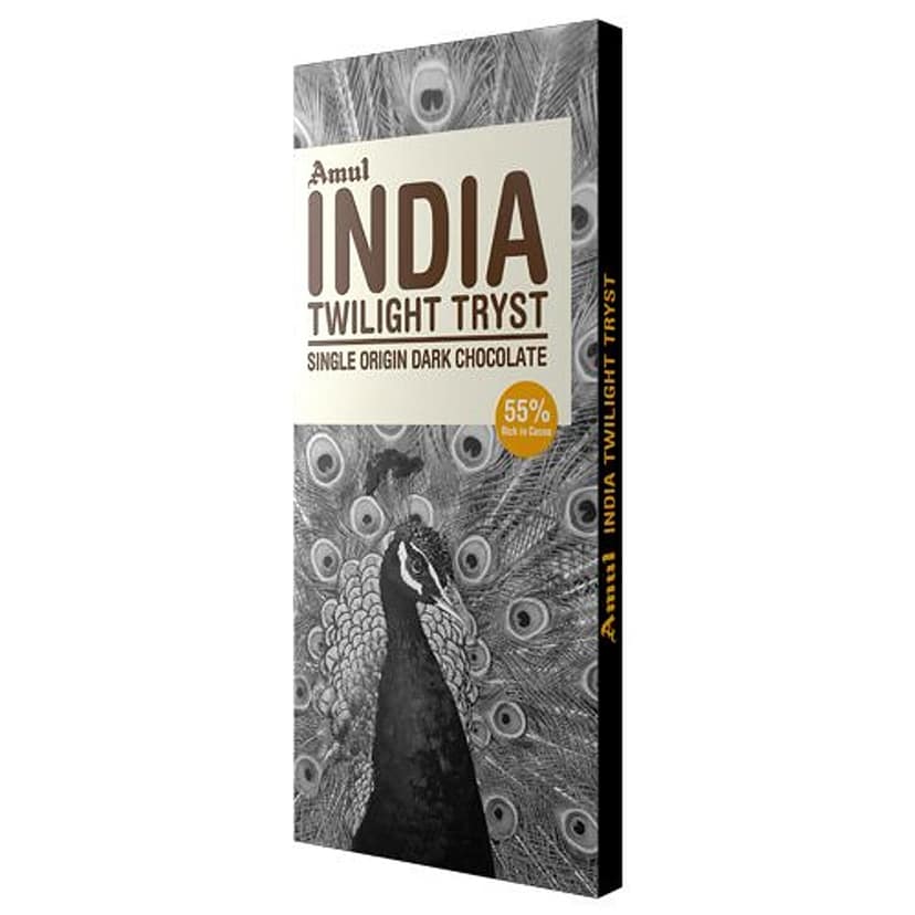 Amul Dark Chocolate - Single Origin, India, 125 G view 2