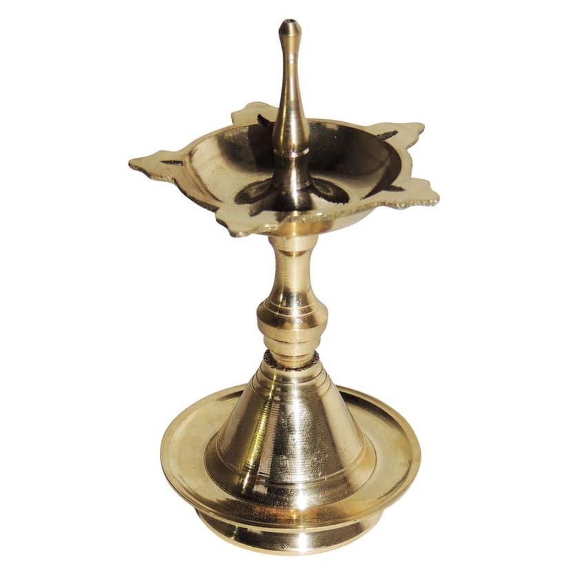 Brass Table Decor Kerala Fancy No. 2 (FMAS683 B) view 3